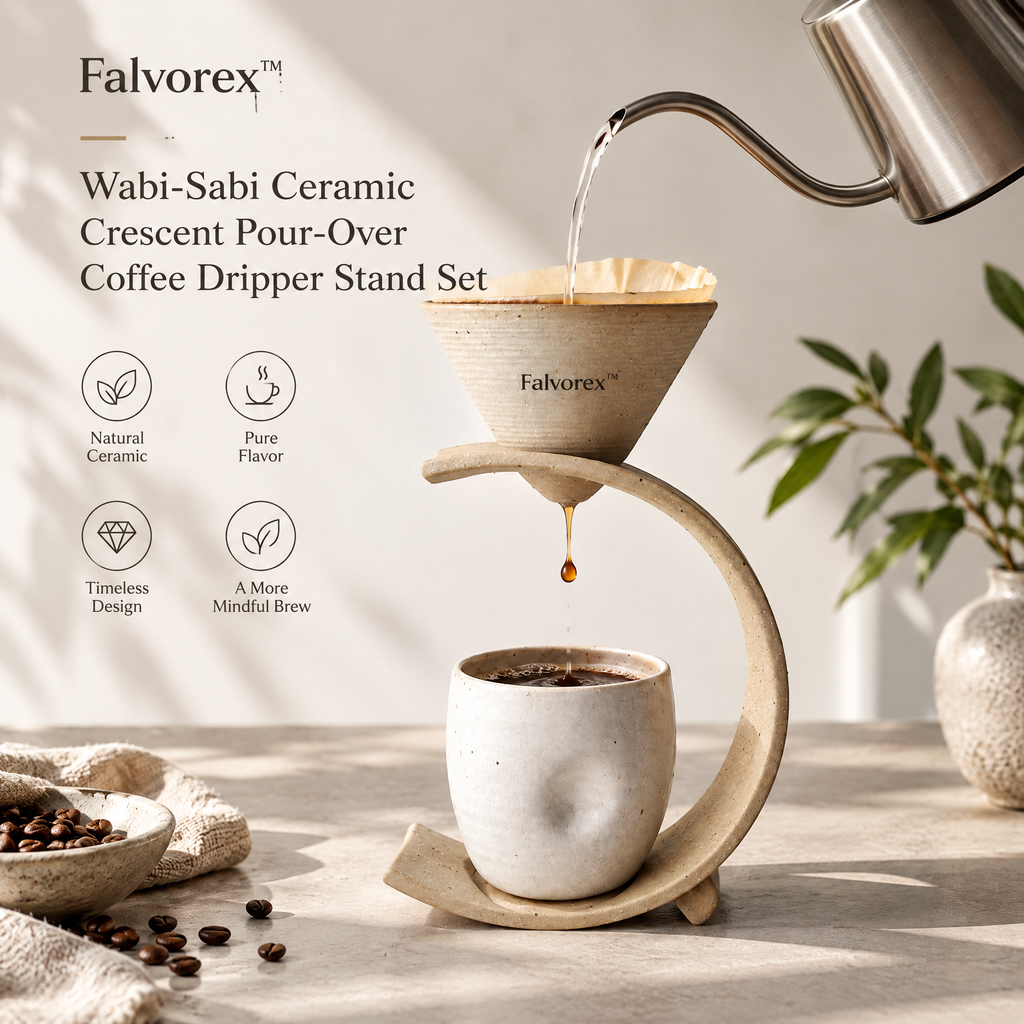 Falvorex™ Contemporary Sculptural Accent Decor for Modern Living Spaces