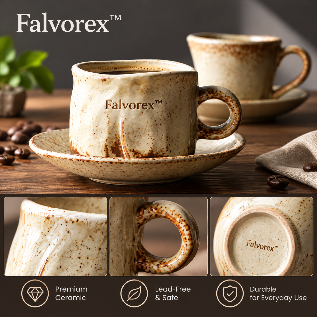 Falvorex™ Organic Sculptural Accent Decor for Modern Living Spaces