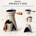 Falvorex™ Sculptural Modern Decorative Accent Piece for Contemporary Homes