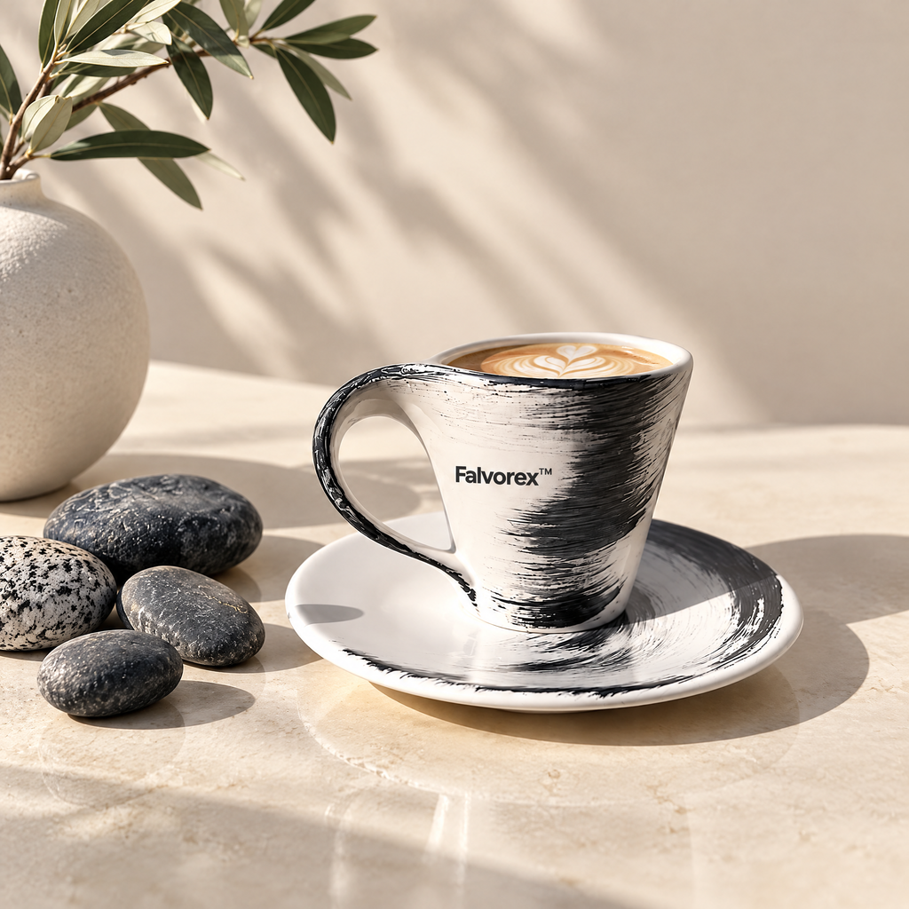 Falvorex™ Modern Sculptural Home Accent Decor for Contemporary Living Spaces
