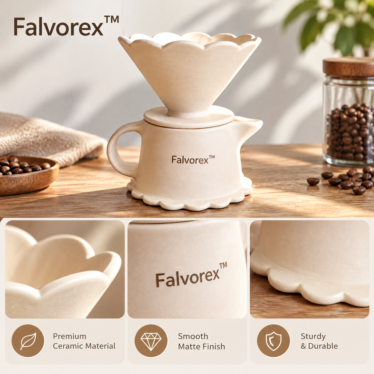 Falvorex™ Modern Artistic Sculptural Accent Decor for Elegant Interiors