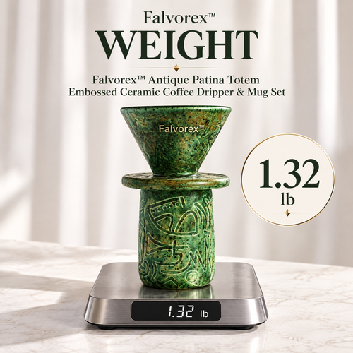 Falvorex™ Contemporary Sculptural Decor Object for Modern Home Styling