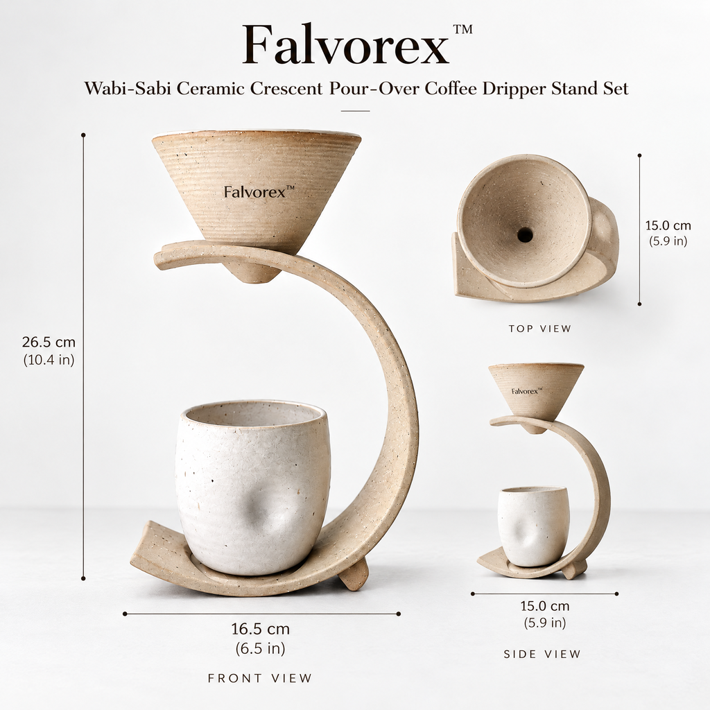 Falvorex™ Contemporary Sculptural Accent Decor for Modern Living Spaces